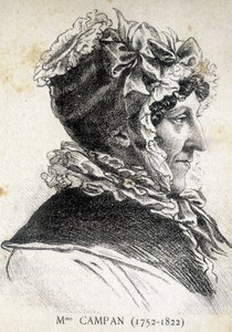 Portret Jeanne Louise Henriette Genest, Madame Campan (1752 - 1822), francuskiego pedagoga - w „Les Contemporains””, b.d. koniec XIX wieku. autorstwa Unknown artist