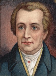 Portret Johanna Wolfganga Goethego (1749 - 1832), niemieckiego pisarza. autorstwa Unknown artist