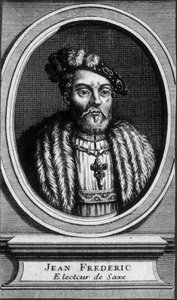 Portret Jana - Fryderyk Wspaniały, elektor saski (1503 - 1554) - b.d. autorstwa Unknown artist