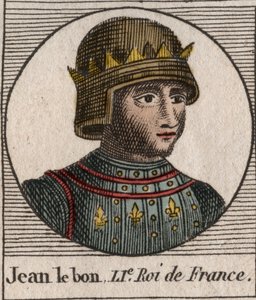 Portret Jana II Dobrego (1319-1364), Króla Francji - Portret Jana II, 
