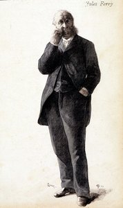 Portret Jules Ferry, ok. 1880 autorstwa Unknown artist