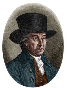 Portret Justusa Mosera (lub Mosers lub Moeser autorstwa Unknown artist