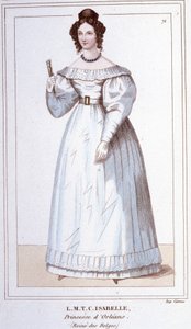 Portret LOUISE MARIE THERESE CHARLOTTE ISABELLE D