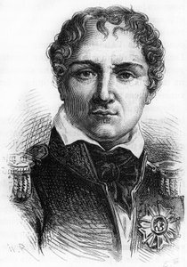Portret Laurenta Gouviona Saint Cyr (1764 - 1830). Rycina z końca XIX wieku w „Histoire de France” H. Martina. autorstwa Unknown artist