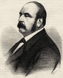 Portret Ledru Rollina (Ledru-Rollin) (1807-1874), francuskiego polityka. Rycina XIX wieku. autorstwa Unknown artist