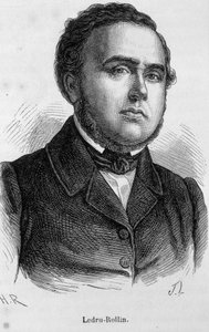 Portret Ledru Rollina (Ledru-Rollin), francuskiego polityka (1807 - 1874) autorstwa Unknown artist