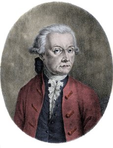 Portret Leopolda Mozarta (1719-1787), ojca Wolfganga Amadeusza Mozarta (1756-1791). autorstwa Unknown artist
