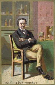 Portret Léona Foucaulta (1819-1868), francuskiego fizyka. autorstwa Unknown artist