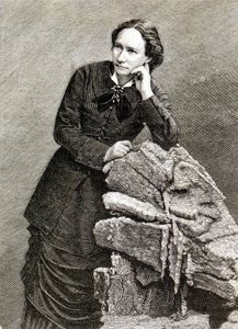 Portret Louise Michel (1830 - 1905) podczas jej deportacji do Nouméa w Nowej Kaledonii. 1873-1880. Rytownictwo. autorstwa Unknown artist