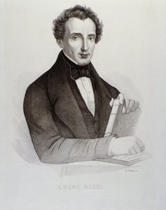 Portret Luigiego Ricciego (rycina autorstwa Unknown artist
