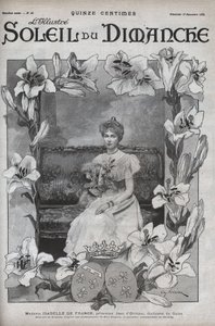 Portret Madame Isabelle z Francji (1878-1961), księżniczki Jean d