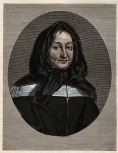 Portret Madame Marie de Rubelles, Pani Miramion (1629-96) założycielki Córek Świętej Rodziny autorstwa Unknown artist