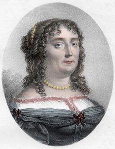 Portret Madame de Scudery (1607-1701) - Portret Madame de Scudery (lub Madeleine de Scuderi (1607 - 1701), francuska literatka) autorstwa Unknown artist