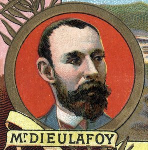 Portret Marcela Auguste Dieulafoy autorstwa Unknown artist