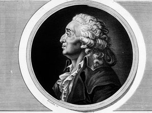 Portret Marie Jean Antoine Nicolas de Caritat, markiza de Condorcet (1743-1793), deputowanego na Zjeździe Krajowym i filozofa. Grawer w „”Kompletny zbiór obrazów historycznych rewolucji francuskiej, w trzech tomach.””” 1804. autorstwa Unknown artist