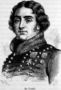 Portret Marie Pierre Louis, hrabiego De Frotté (1755-1800), szefa chouannerie normańskiej, został zastrzelony przez Bonaparte. autorstwa Unknown artist