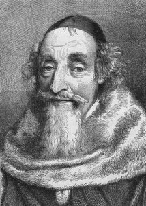 Portret Mathieu Molé (1584-1656). Syn Edouarda Molé, był pierwszym prezydentem Parlementu Paryskiego (1641). autorstwa Unknown artist