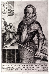 Portret Maurice de Nassau, księcia Orange (ur. w Dillenburgu) autorstwa Unknown artist