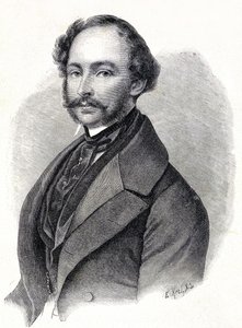 Portret Maksymiliana II króla Bawarii - Portret Maksymiliana II Josepha de Baviere (1811 - 1864) autorstwa Unknown artist