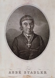 Portret Maksymiliana Stadlera (grafika) autorstwa Unknown artist