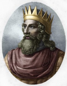Portret Merovecha (w. 448-w. 458). autorstwa Unknown artist