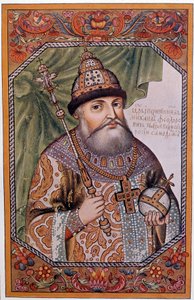 Portret Michała (Michaela III) I Romanowa (1591-1645), cara Rosji autorstwa Unknown artist