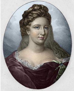 Portret pani Antoinette Deshoulières (1634-1694) autorstwa Unknown artist