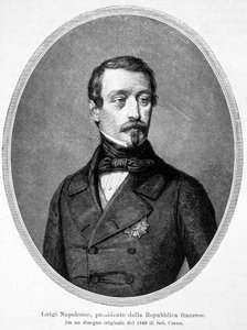 Portret Napoleona III autorstwa Unknown artist