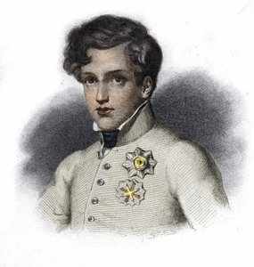 Portret Napoleona II, syna Napoleona I, księcia Reichstadt (1811-1832) autorstwa Unknown artist