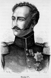 Portret Mikołaja I, cesarza Rosji (1796 - 1855) autorstwa Unknown artist