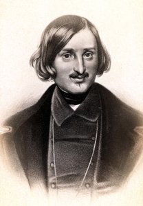 Portret Mikołaja Wasiljewicza, powiedział po francusku Nicolas Gogol (1809 - 1852), rosyjski pisarz. Grawerowanie sd. 19 wiek. autorstwa Unknown artist