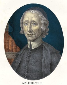 Portret Nicolasa Malebranche (1638 - 1715) Francuski filozof i teolog. autorstwa Unknown artist