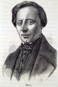 Portret Nino Bixio (1821-1873), włoskiego wojskowego i polityka. autorstwa Unknown artist