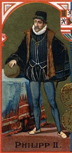 Portret Filipa II (1527-1598), króla Hiszpanii. autorstwa Unknown artist