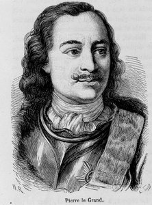 Portret Piotra Wielkiego autorstwa Unknown artist