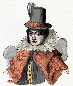 Portret Pocahontas (Matoaka, Amatute), następnie Rebeki Rolfe (ok. 1595-1617) autorstwa Unknown artist