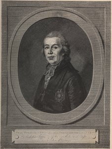 Portret księcia Karola Theodora von Dalberg (1744-1817), arcybiskupa i męża stanu, pisarza i filozofa autorstwa Unknown artist