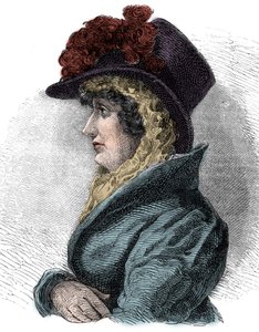 Portret królowej Karoliny Brunszwickiej (1768-1821), żony Jerzego IV, króla Anglii - Karoliny Brunszwickiej, królowej Wielkiej Brytanii i Irlandii (1768-1821), małżonki Jerzego IV autorstwa Unknown artist