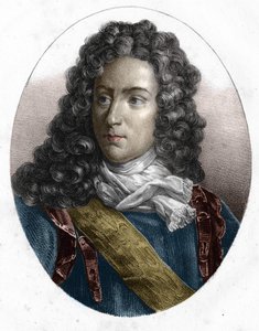 Portret Rene Duguay Trouina (Duguay-Trouin) (Rene Trouin du Gue dit) (1673-1736), francuskiego marynarza. autorstwa Unknown artist