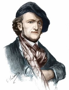 Portret Ryszarda Wagnera (1813-1883), niemieckiego kompozytora i dramaturga. autorstwa Unknown artist