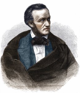Portret Ryszarda Wagnera (1813 - 1883). autorstwa Unknown artist