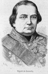 Portret Rigaulta de Genouilly autorstwa Unknown artist