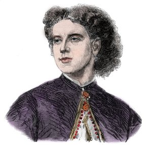 Portret Rosine Bloch (1844-1891) Francuska mezzosopranistka autorstwa Unknown artist