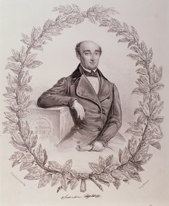 Portret Salvatore Taglioniego (rycina autorstwa Unknown artist