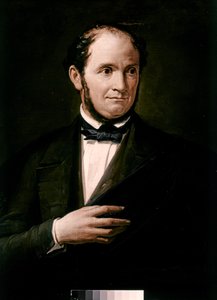 Portret Saverio Mercadante (olej na płótnie) autorstwa Unknown Artist