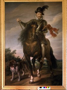 Portret Zygmunta III Wazy (1566 - 1632) na koniu. autorstwa Unknown artist