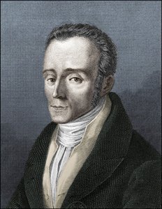 Portret Silvio Pellico, włoskiego pisarza (1789-1854) autorstwa Unknown artist