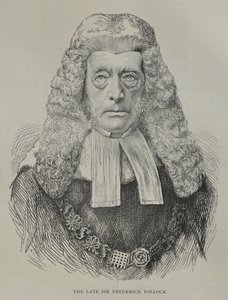 Portret Sir Fredericka Pollocka autorstwa Unknown artist