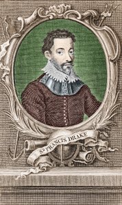 Portret Sir Francisa Drake