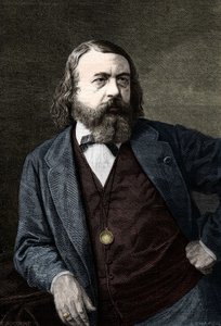 Portret Teofila Gautiera (1811-1872), francuskiego pisarza. autorstwa Unknown artist